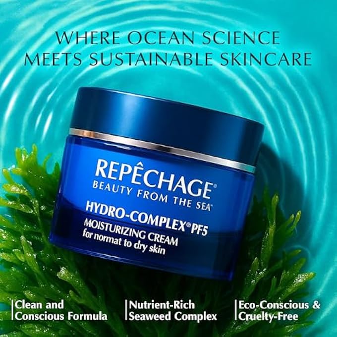 Repechage HYDRO COMPLEX PFS- PHYSIOLOGICAL FILTRATE OF SEAWEED MARINE SEA COMPLEX FOR DRY SKIN- ANTI AGING FACE MOISTURIZING CREAM 1.5 FL OZ. - Image 3
